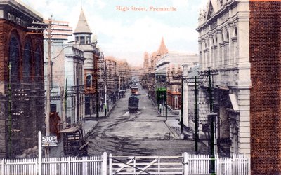High Street, Fremantle, Australien, ca 1900-talet av Unbekannt
