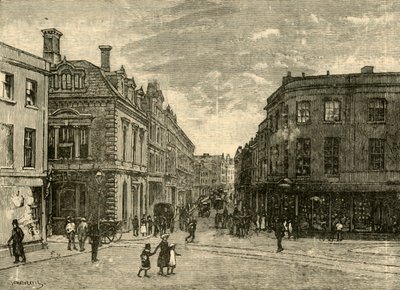 High Street, Newport, 1898. av Unbekannt