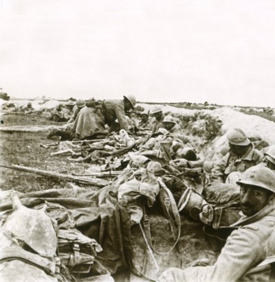 Hill 193, Champagne, norra Frankrike, c1914-c1918 av Unbekannt
