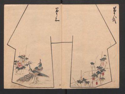 Hinagata cho modellbok, 1800-tal. av Unbekannt