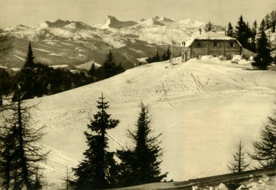 Hollhaus, Dachstein, Steiermark, Österrike, c1935. av Unbekannt