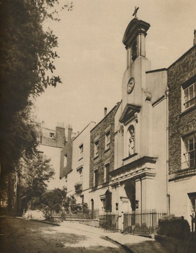 Holly Place, A Quiet By-Way on the Side of Hampstead Hill, c1935. av Unbekannt