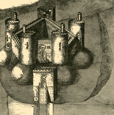 Holt slott, 1610, 1898. av Unbekannt