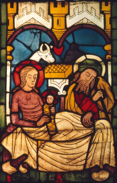Helig familj i stallet från en svensk kyrka, 1900-talet av Unbekannt