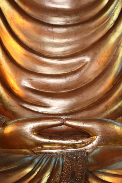 Hong Hien Tu-templet. Buddhastaty, Frejus, Frankrike av Unbekannt