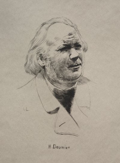 Honore Daumier, 1800-tal. av Unbekannt