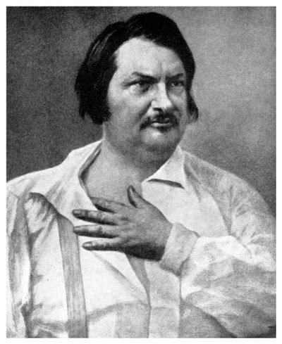 Honore de Balzac, fransk författare, 1800-talet 1956 av Unbekannt