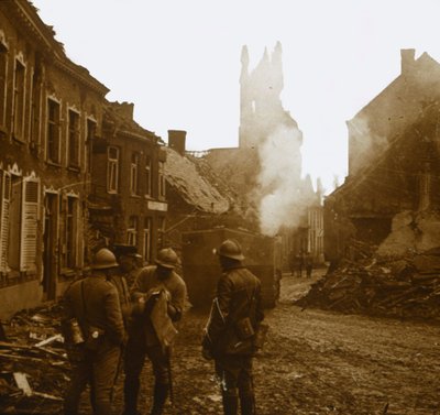 Hooglede, Flandern, Belgien, 1918 av Unbekannt