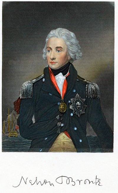 Horatio Nelson, 1:e Viscount Nelson, engelsk sjöbefälhavare av Unbekannt