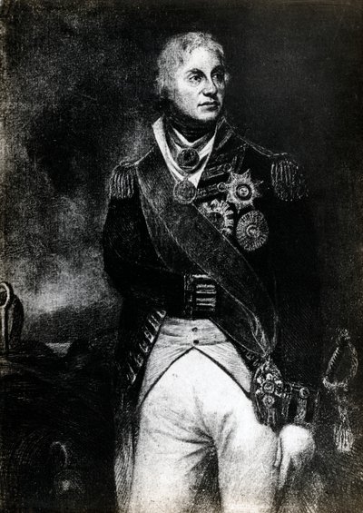 Horatio Nelson, 1:e Viscount Nelson, engelsk sjöbefälhavare, 1800-talet av Unbekannt