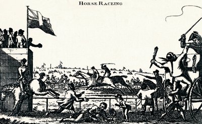 Hästkapplöpning, c1804, 1903 av Unbekannt