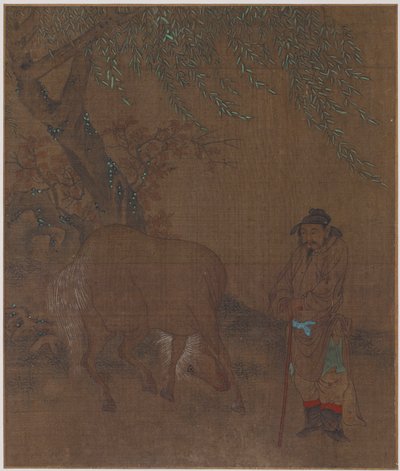 Häst och brudgum under en pil, möjligen Ming-dynastin, 1368-1644. av Unbekannt