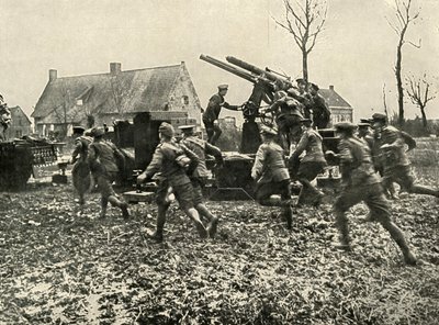 Sikt fientligt flygplan, 1919. av Unbekannt
