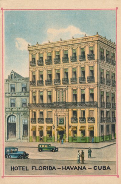 Hotel Florida - Havanna - Kuba, c1910 av Unbekannt