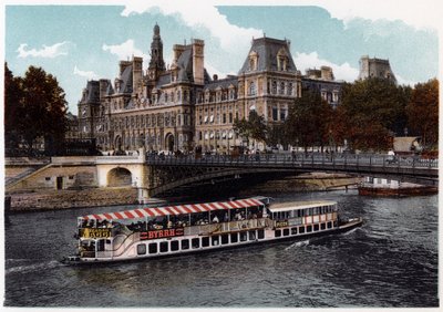 Hotel de Ville, Paris, c1900 av Unbekannt