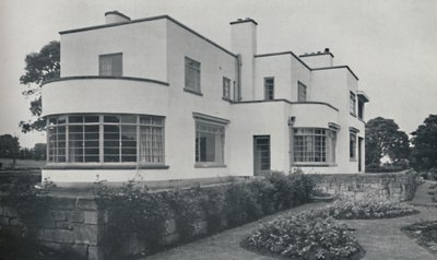 House at Burn Bridge av The Late John Procter, F.R.I.B.A., 1942 av Unbekannt