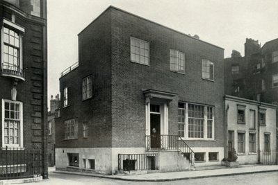 Hus på Weymouth Street, London, 1937 av Unbekannt