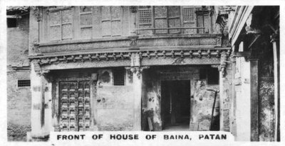 House of Baina, Patan, Indien, c1925 av Unbekannt