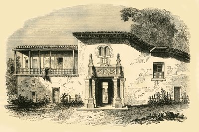 House of Pizarro, Cuzco, 1890. av Unbekannt