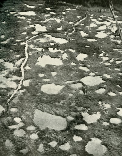 How The Weather Hindered the Advance, 1919. av Unbekannt