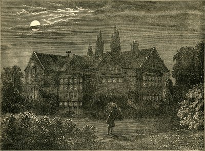 Howards House, i Clapton, omkring 1800, c1876. av Unbekannt