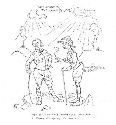 Belägringens humor, 1902 av Unbekannt