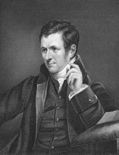 Humphry Davy, brittisk kemist, 1800-talet av Unbekannt