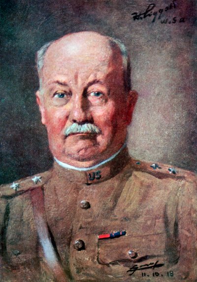 Hunter Liggett, amerikansk general från första världskriget, 1926 av Unbekannt