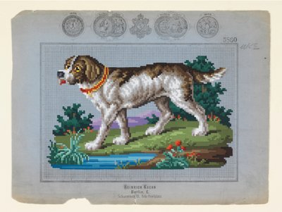 Jakthund, ca. 1879 av Unbekannt