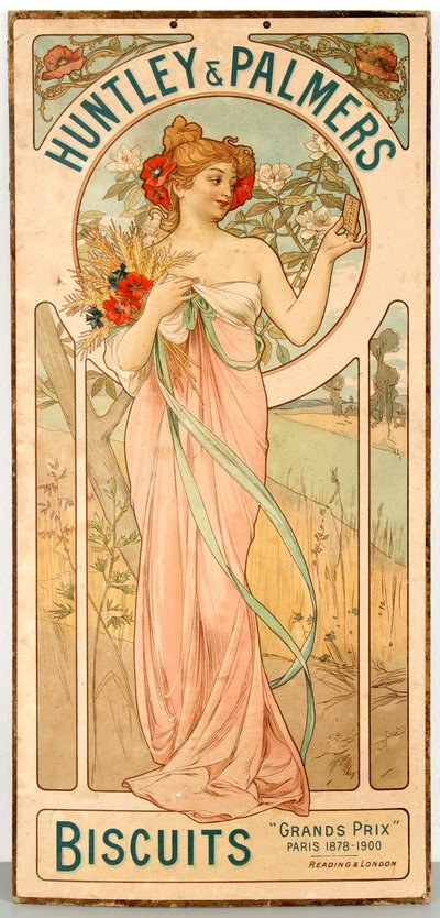 Huntley & Palmers Biscuits, 1900-tal. av Unbekannt