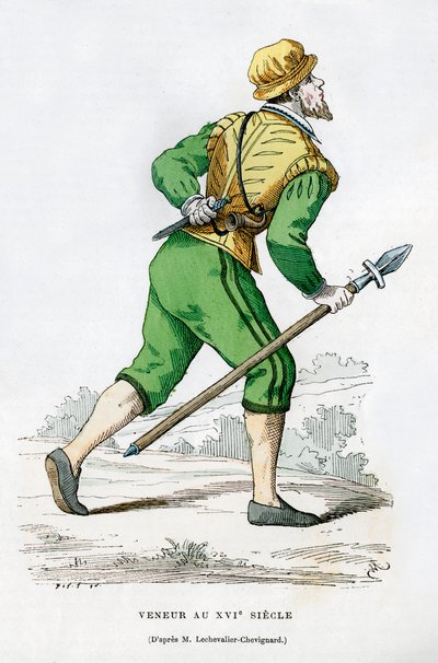 Jägare, 1500-talet 1882-1884 av Unbekannt