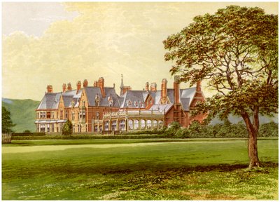 Hutton Hall, Yorkshire, hem för familjen Pease, c1880 av Unbekannt