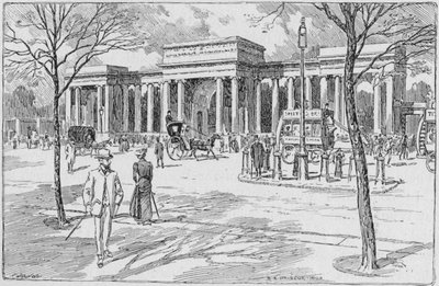 Hyde Park Corner, London, 1903 1911 av Unbekannt