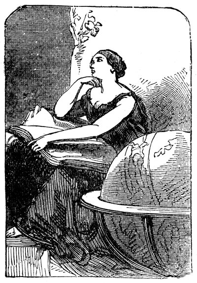 Hypatia c370-415, matematiker och nyplatonisk filosof, mitten av 1800-talet av Unbekannt