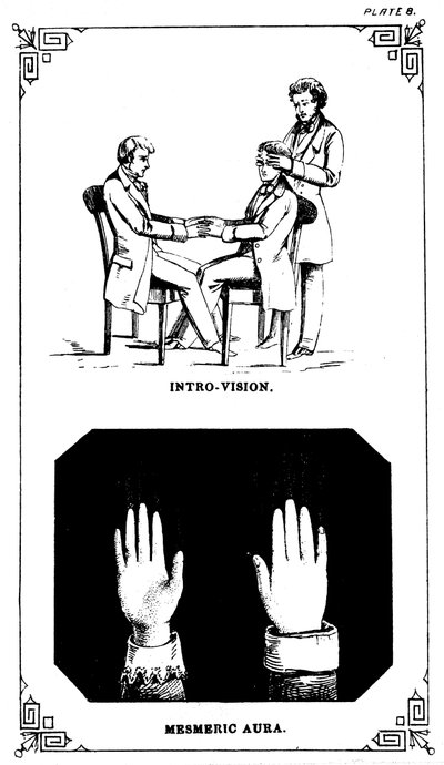 Hypnos: introvisionskraften att se in i en kropp, 1889 av Unbekannt