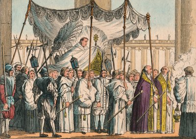 Högste påven Leo XII, c1824. av Unbekannt