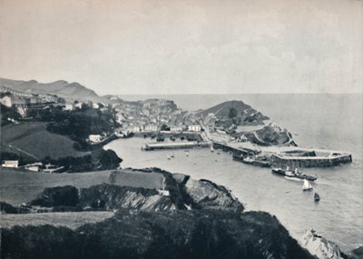 Ilfracombe - Typisk utsikt, som visar den robusta kusten, 1895 av Unbekannt