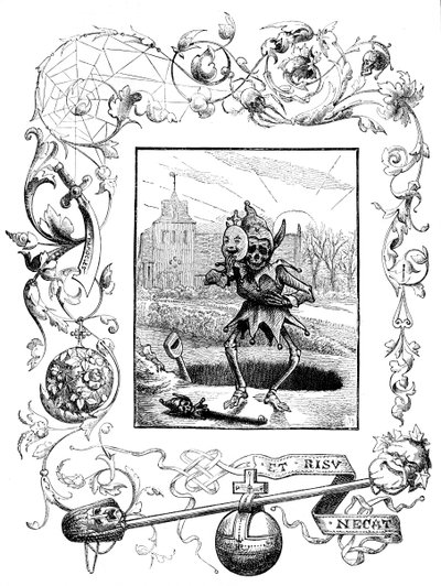 Illustration från Francis Quarles Emblems, 1895 av Unbekannt