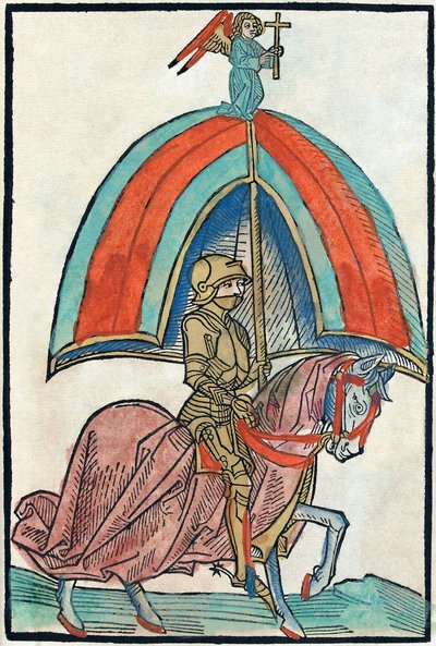 Illustration från Richentals illustrerad krönika, 1480-talet. av Unbekannt