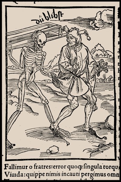 Illustration till boken Ship of Fools av Sebastian Brant, 1497. av Unbekannt