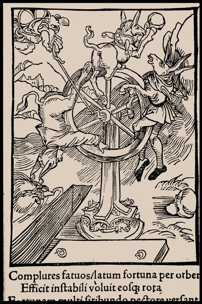 Illustration till boken Ship of Fools av Sebastian Brant, 1497. av Unbekannt