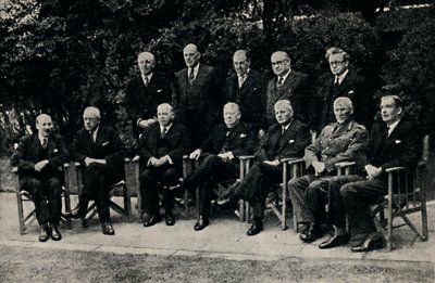 Imperialistisk konferens träffas i London, maj 1943, 1945. av Unbekannt