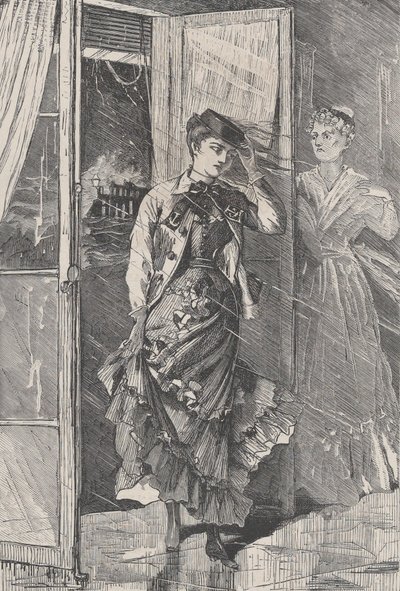I Came a Storm of Wind, Rain and Spray - och Portia The Galaxy, An Illustrated ..., december 1869. av Unbekannt