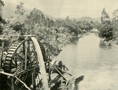 I Ovens River, Germantown, 1901. av Unbekannt