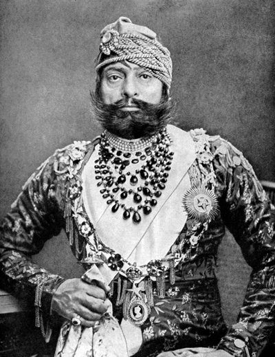 Indisk maharajah, 1936 av Unbekannt