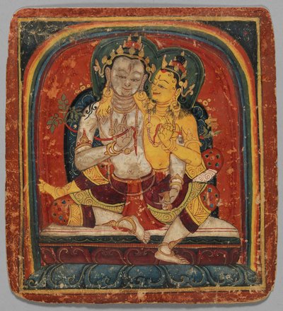 Initieringskort Tsakalis: Maitreya, tidigt 1400-tal. av Unbekannt