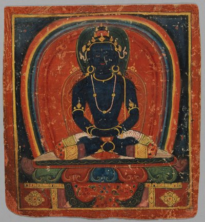 Initieringskort Tsakalis: Samanthabhandra, tidigt 1400-tal. av Unbekannt