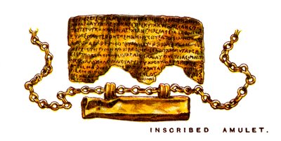 Inskriven amulett, 1923 av Unbekannt