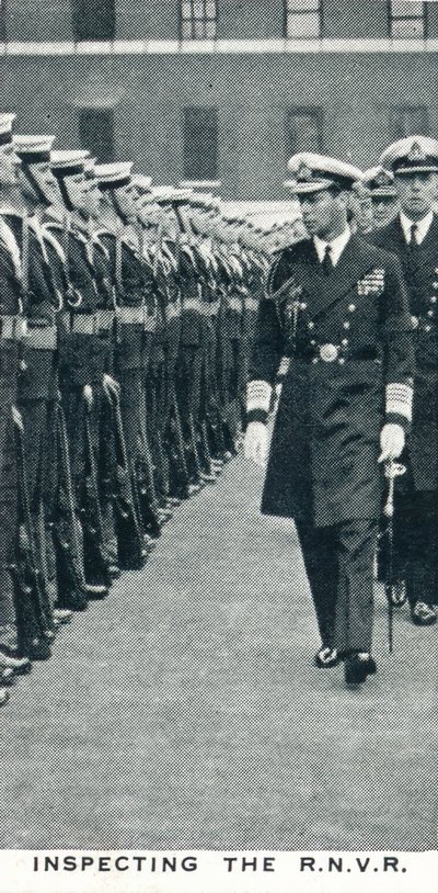 Inspekterar RNVR, 1936 1937 av Unbekannt