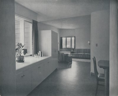 Interiör - House at Fairfax, Kalifornien av Francis Ellsworth Lloyd, 1942 av Unbekannt